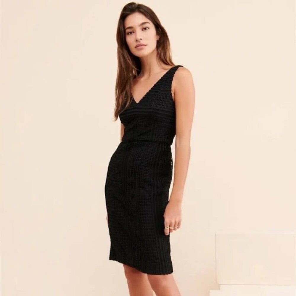 Maeve Anthropologie Taleen Black Lace Dress (Size 0)